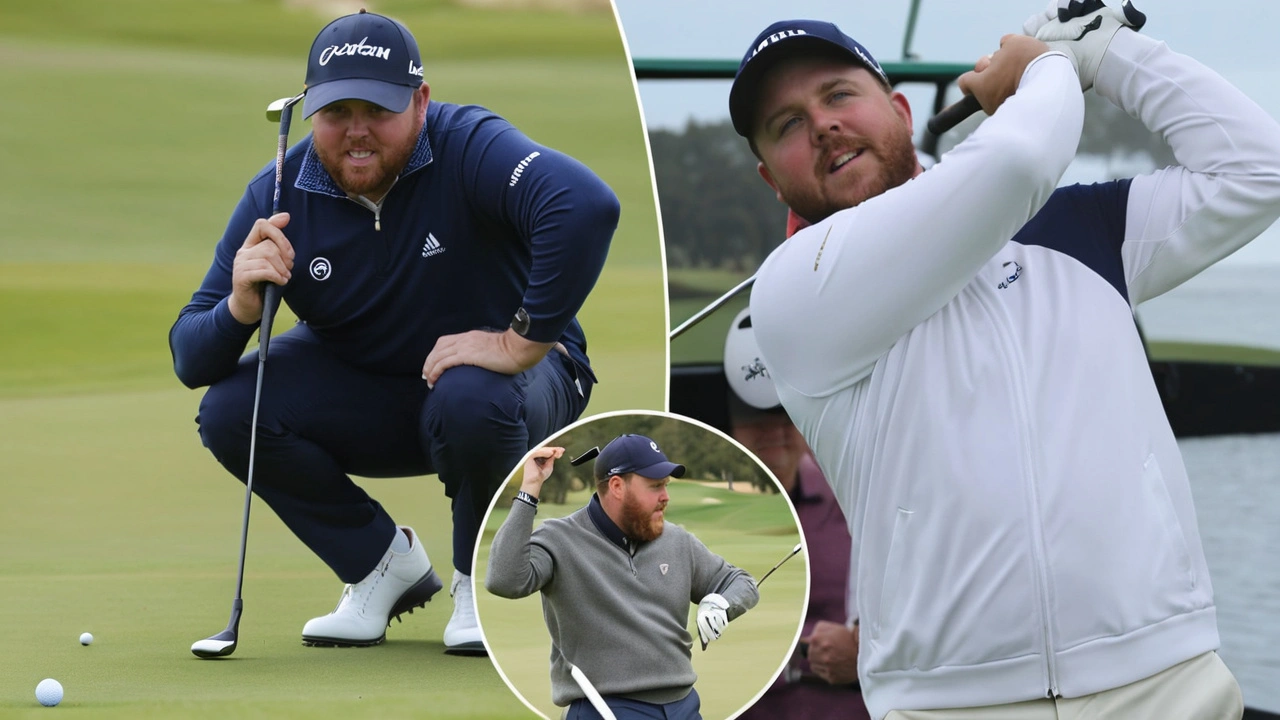 Daniel Brown Leads at British Open: Shane Lowry Close Behind After Impressive Round 1