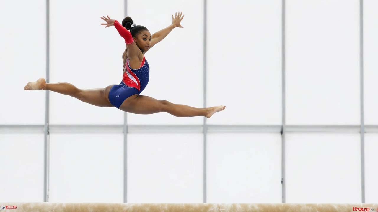 Simone Biles Triumphs Amid Injury in Olympic Qualifiers with Celebrities Cheering