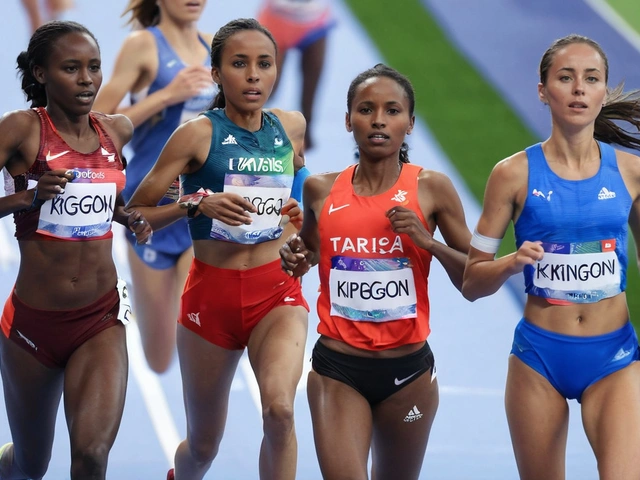 Faith Kipyegon, Beatrice Chebet, and Margaret Chelimo Advance to Paris 2024 Olympics Women's 5000m Final